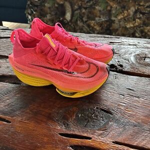 Nike Air Zoom Alphafly Next% 2 Hyper Pink/Laser Orange Women's Size 8